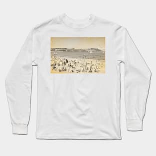 August in Riazor Beach (A Coruña) Long Sleeve T-Shirt